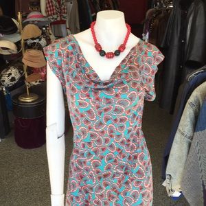 Diane von Furstenberg silk jersey flapper dress